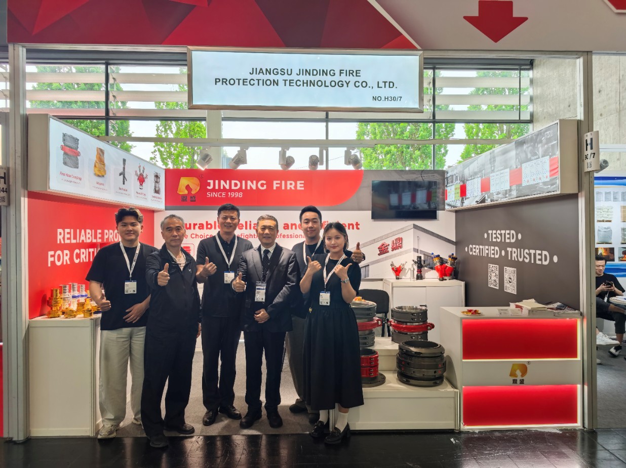 INTERSCHUTZ 2026: Jinding Fire Terhubung dengan Pembeli Global di Booth H30/7